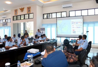 Tim BPK RI saat Kunjungi Lanud RSA di Kabupaten Natuna 