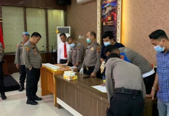 31 Personel Sat Samapta Polres Tapsel Negatif Narkoba
