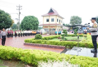 Surya BSc Hadir Apel Gelar Operasi Mantap Brata