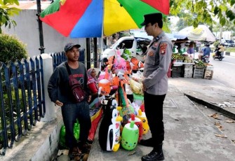 Personel OMB Telabang 2024 Ptroli Dialogis Ajak Sukseskan Pemilu dan Jangan Terprovokasi