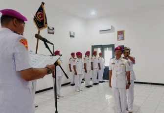 Mayor Marinir Yunda Karyawanto Jabat Danseba Pusdik Banpur Kodikmar Kodiklatal