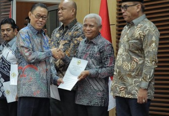 Bupati Asahan Ikuti Kick off Meeting dengan Anggota V BPK RI