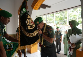 Kolonel Inf Fierman Sjafirial Agustus Resmi Menjadi Warga Korem 064/MY