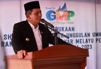 Gubernur Ansar saat Buka Pameran GMP BI