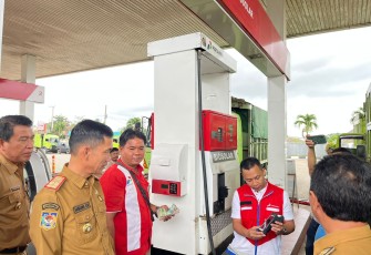 Pemprov Bengkulu Bersama Pertamina Sidak SPBU