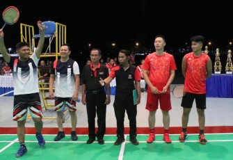 Tim Badminton Pemkab Minut Juarai Turnamen
