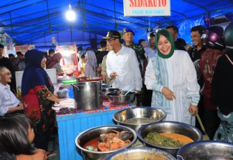 Pasa Pabukoan dengan menu khas kuliner 10 nagari dari Kota Payakumbuh kembali difasilitasi pemko.