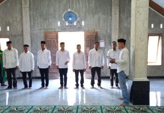 Pelantikan Perangkat Desa Seuneubok Buloh IDI Tunong  Berjalan Sukses