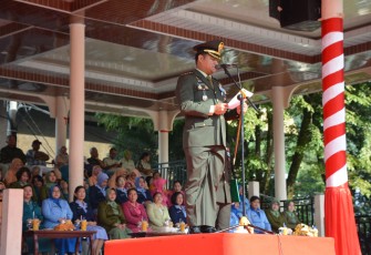 Korem 023/KS Laksanakan Upacara Hari Pahlawan 