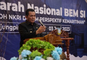 Gubernur Ansar Buka Musyawarah Nasional BEM SI