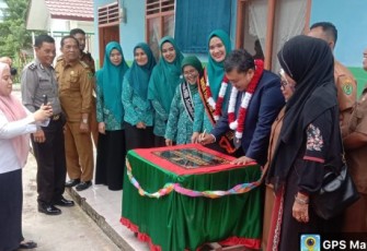 Polsek Sipirok Hadiri Peresmian TK Negeri Pembina