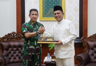 Laksma Kemas Silaturahmi Bersama Gubernur Ansar