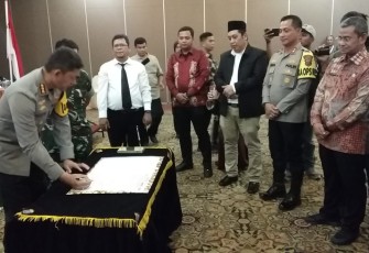 Deklaraksi Pemilu Damai 2024 di Emerald Garden 