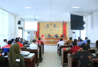 Bupati Samosir saat Buka FGD Penataan Kawasan Water Front City Pangururan dan Kawasan Tele