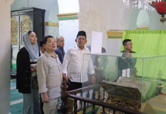 Suharso Monoarfa Dukung Penuh Pembangunan Monumen Bahasa Nasional dan Revitalisasi Lanjutan Pulau Penyengat 