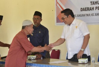 Ketua DPRD Natuna Laksanakan Masa Reses lll di Kelurahan Ranai Darat 