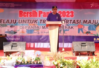 Kepala Kantor KSOP Kelas I Banten Brigjenpol Capt Hermanta MH MM M Mar 
