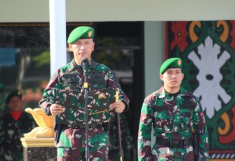 Dandim Palangka Raya Instruksikan untuk Telaah Aspirasi Rakyat dan Senantisa Menjadi Solusi Terhadap Kesulitan Rakyat