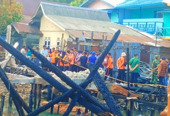 Pemkab Bintan Anggarkan Pembangunan Untuk Rumah Terdampak Kebakaran di Tambelan