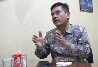 Direktur PT Air Batam Hulu-Hilir (ABH-ABHi), Mujiaman Sukirno, Senin (26/6/2023).