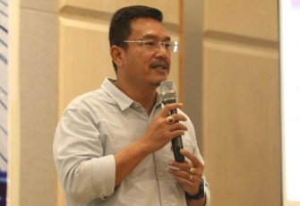 Direktur Pelayanan Terpadu Satu Pintu BP Batam, Harlas Buana, Senin (7/8/2023).