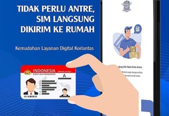 Perpanjang SIM Online di Polda Banten