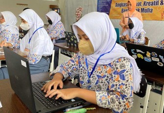 Siswa Sekolah Angkasa Lanud Husein Sastranegara 