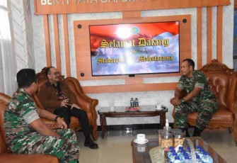 Kunjungan Dewan Puspolkam di Korem 073/Mkt