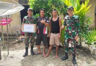 Berikan pakaian layak pakai warga perbatasan 