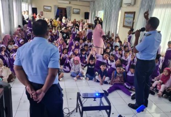 Pengenalan dirgantara di lanud Sutan Sjahrir 