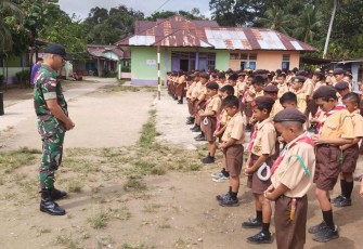 Pembinaan Pramuka di perbatasan 