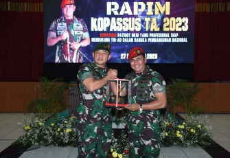Rapim Kopassus Tahun 2023