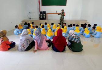 Tentara sahabat anak wilayah desa binaan 