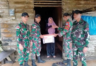 Baksos jelang ramadhan di perbatasan 