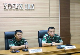 Dankosek IKN Marsma TNI Yuniarsa Aditya Permana 