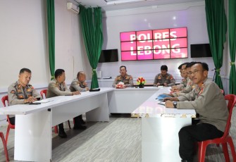 Kapolres Lebong Ikuti Arahan Asops Kapolri dalam Rangka Ops Ketupat Nala 2023