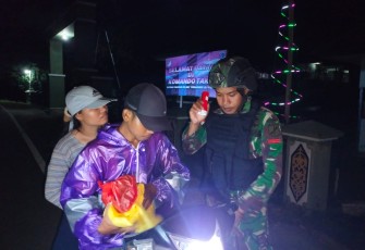 Pemeriksaan malam hari di perbatasan 