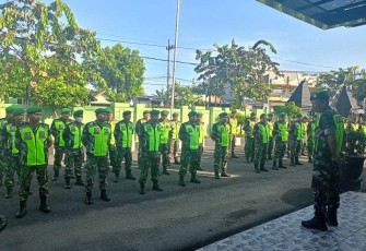 Arahan pengamanan May Day di wilayah Kodim 0803/Madiun