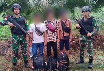 PMI Non Prosedural Berhasil Digagalkan Satgas Perbatasan 