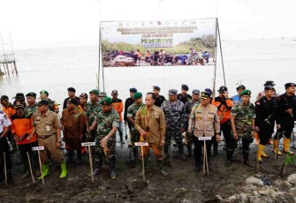 Penanaman Mangrove Serentak di Kabupaten  Pati 