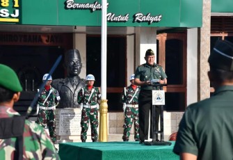 Dandenhubrem 081/DSJ Bacakan Amanat Kasad 