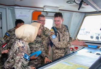Prajurit Satgas MTF TNI Konga XXVIII-N/UNIFIL
