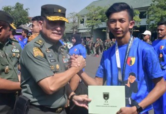 Apresiasi atlet pencak silat Tournament Piala Kasad I tahun 2023