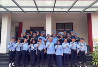Taruna Poltekip Tahun Akademik 2023 di Lapas Cilegon 
