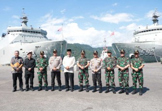 Foto bersama pembubaran dan pelepasan peserta Latsitardanus XLIII Tahun 2023  