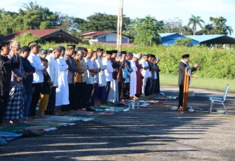 Salat Idul Adha 1444 H di Lanud Sutan Sjahrir Padang