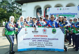 Kontingen FORNAS VII 2023 Provinsi Jawa Barat, Minggu (2/7)