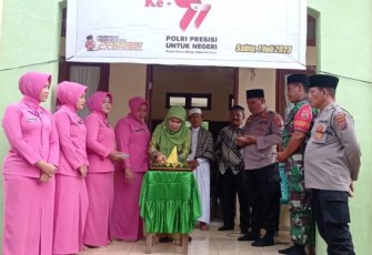 Kapolsek Batang Angkola Gelar Zikir dan Doa Bersama 