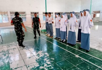 Seleksi tim paskibra Kecamatan Margoyoso Pati