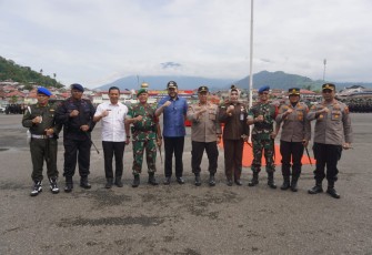 Apel gelar pasukan pengamanan VVIP kunker ibu Wapres RI 